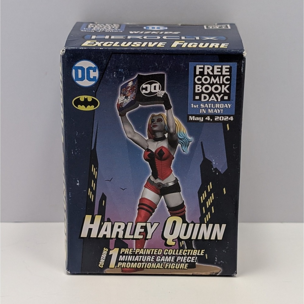 WizKids DC HeroClix Harley Quinn Exclusive Figure Free Comic Book Day 2024 Promo